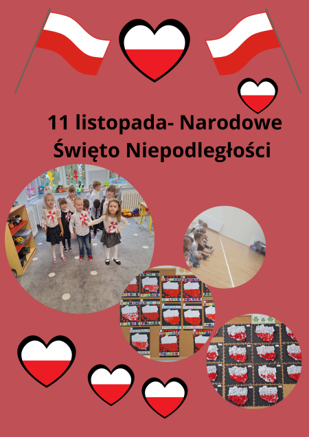 11 listopada- Narodowe Święto Niepodległości.