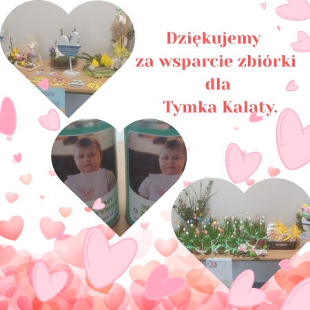 Podziękowanie za zbiórkę dla Tymka Kalaty