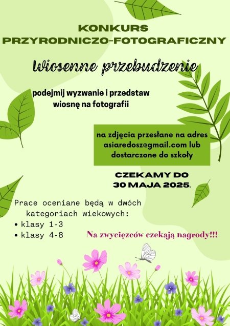 Konkurs przyrodniczo-fotograficzny