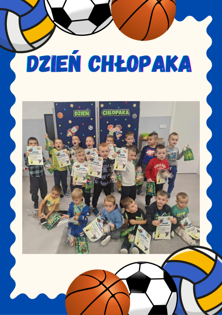 Dzień Chłopaka w naszym przedszkolu.