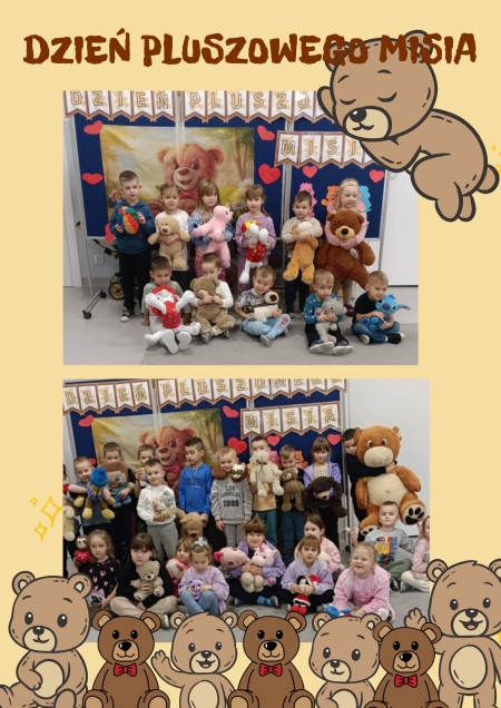 Dzień Pluszowego Misia w naszym przedszkolu