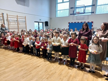 Spotkanie wigilijne w Zespole Szkolno-Przedszkolnym w Hołubli