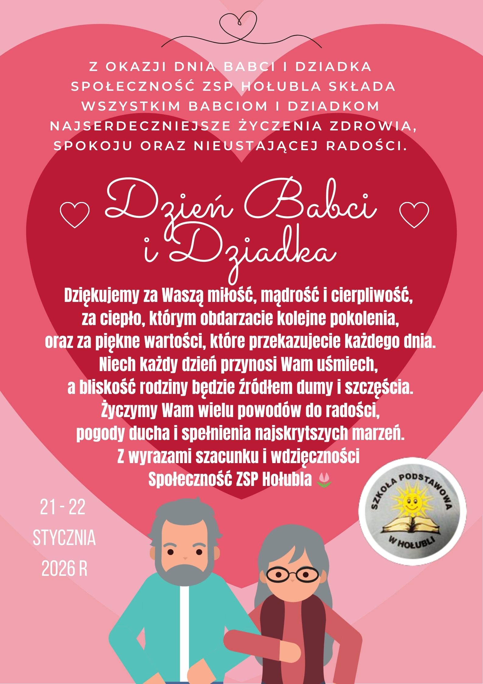 Życzenia - Dzień Babci i Dziadka