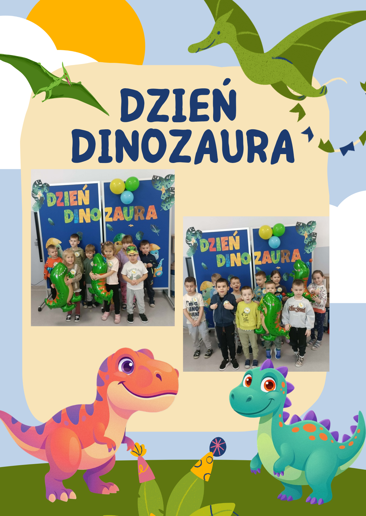 Dzień dinozaura w przedszkolu