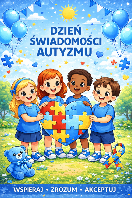 Dzień Świadomości Autyzmu w naszej szkole